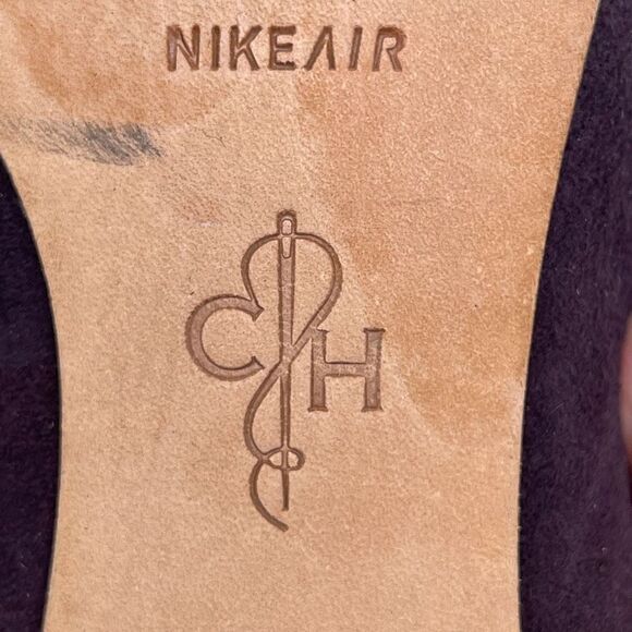 Cole Haan Women's Air Talia 95 Pump Slip On Heels Suede Violet Size 7.5B - Picture 10 of 11